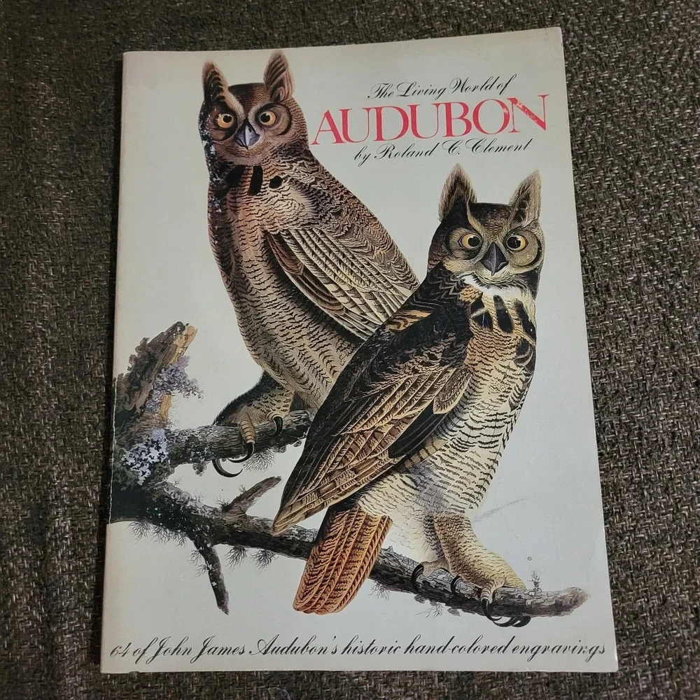 The Living World Of Audubon Book By Roland C. Clement‎ 1980 Paperback